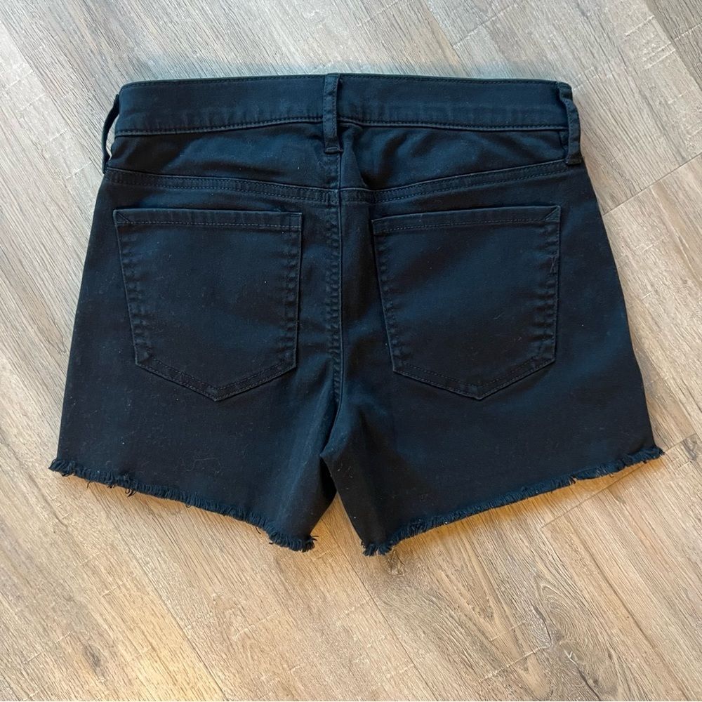 Express Black Mid Rise Shorts - Picture 2 of 4